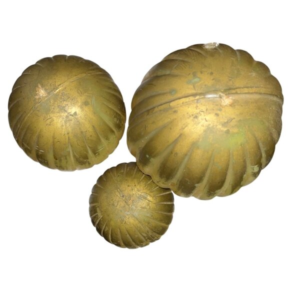 Vtg Lot of 3 '70 Mushroom Candles Hand Painted Hippie Decor - Picture 6 of 7